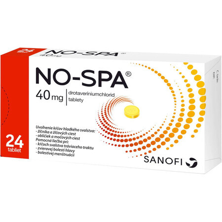 No-Spa on release® 40mg 24 tabletten