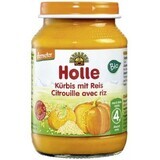 Holle snack bio pour enfants Citrouille avec riz 190 g