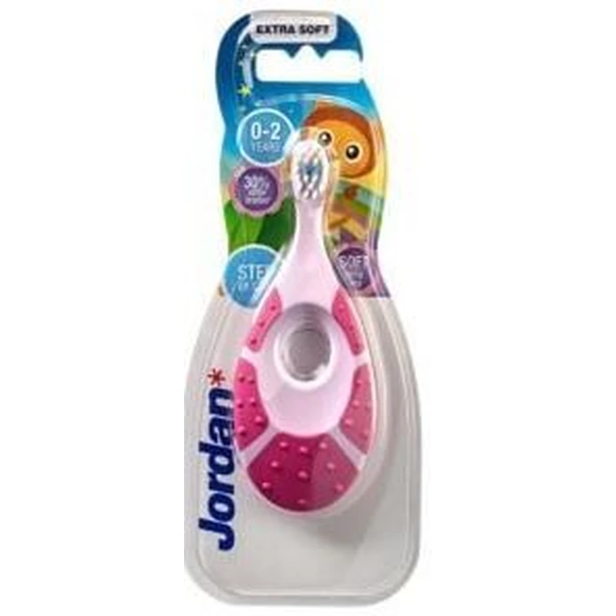 Cepillo de dientes infantil Jordan Step 1 0-2 años