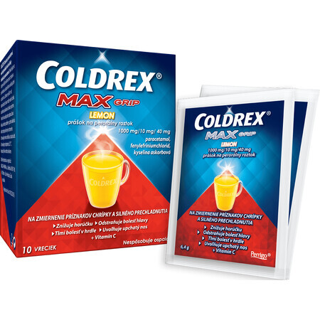 Coldrex MaxGrip Lemon 10 sachets