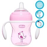 Chicco CHICCO Overgangsleermok met handvaten 200 ml roze 4m+