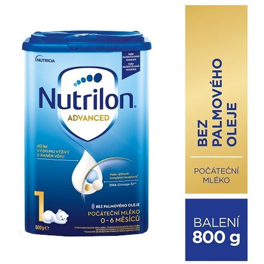 Nutrilon 1 Advanced lapte praf pentru sugari 6 x 800 g