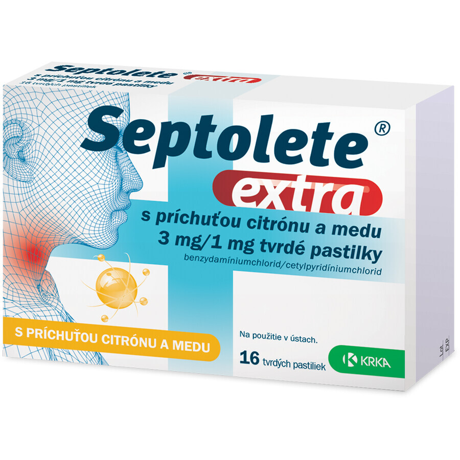 Septolete extra limone e miele 16 compresse