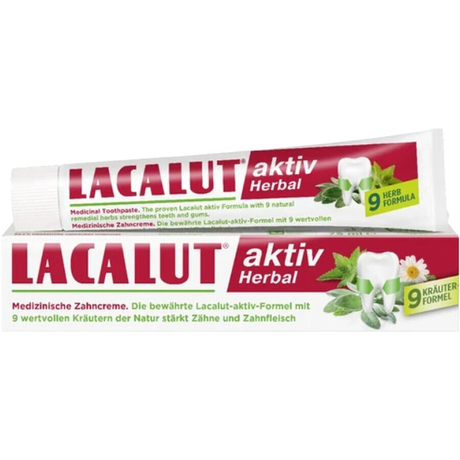 Lacalut Aktiv Herbal Toothpaste 75 ml