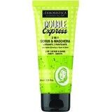 Erboristica Double Express 2 in 1 gezichtsreinigend en gladmakend masker tegen mee-eters 100 ml