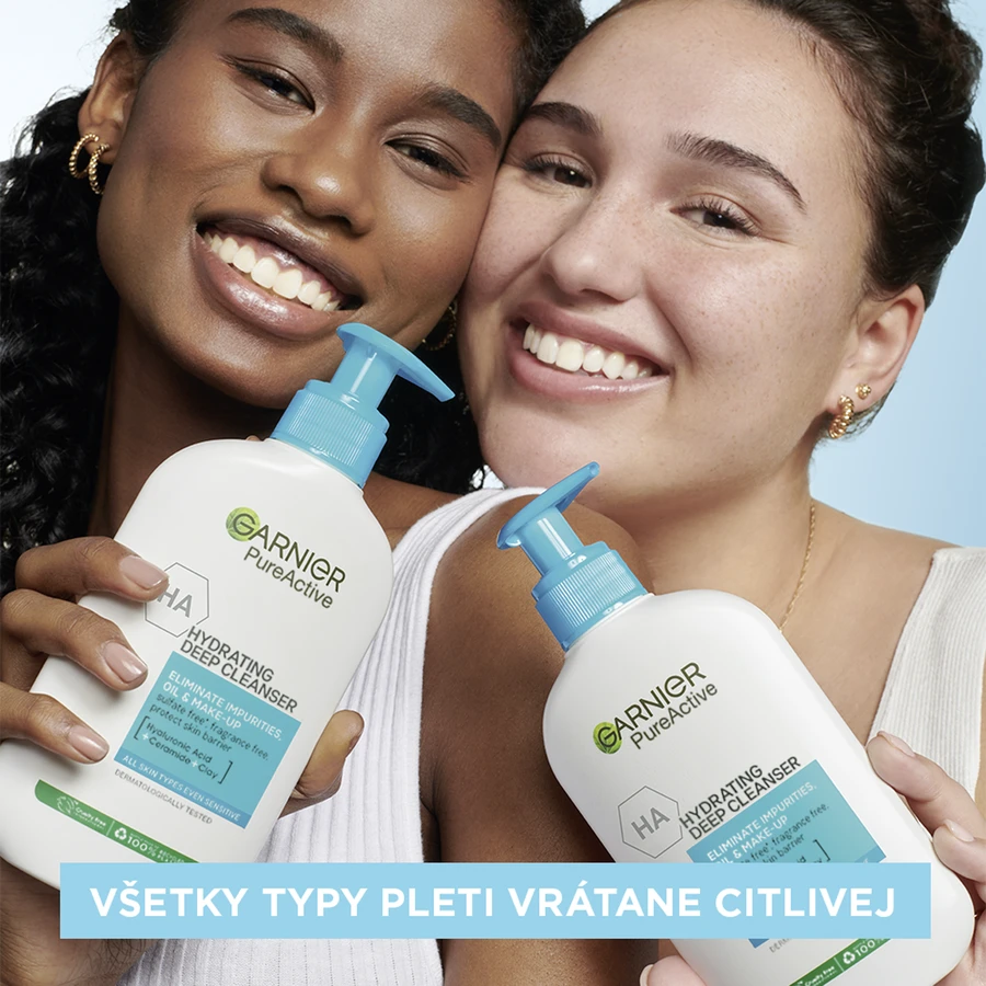 Garnier Pure Active vochtinbrengende reinigingsgel tegen onvolkomenheden, 250 ml