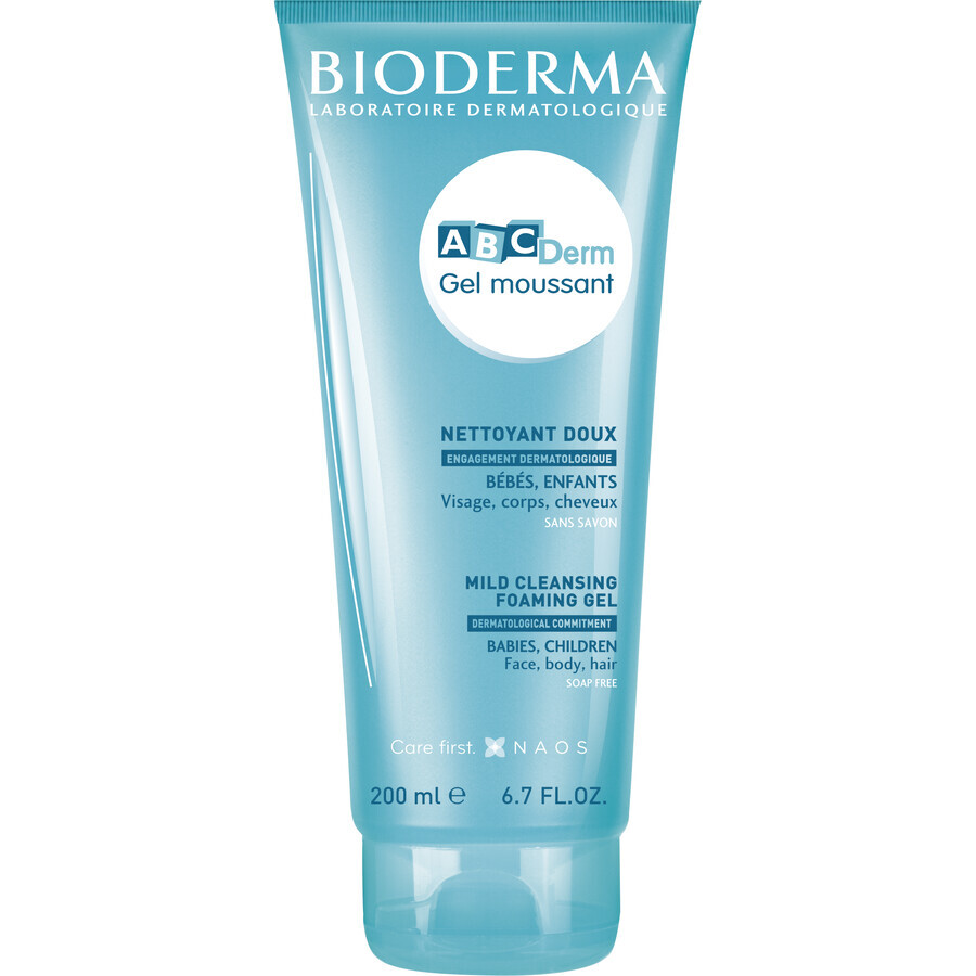 Bioderma ABCDerm Schuimende Milde Reinigingsgel 200 ml