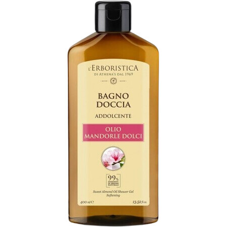 Erboristica Soothing shower gel with sweet almond oil 400 ml