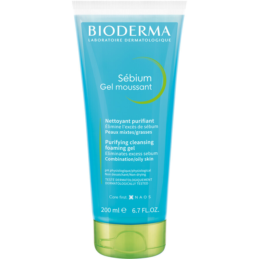 Bioderma Sébium Gel Moussant 200 ml