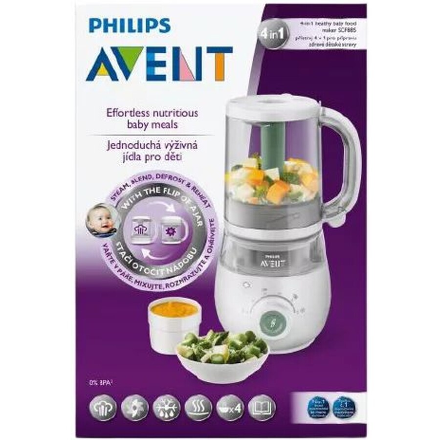 Philips Avent Steam Blender 4in1 SCF885