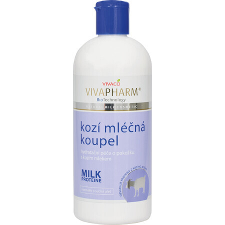 Vivapharm Geitenmelk Hydraterende Badmelk met Melkeiwit 400 ml