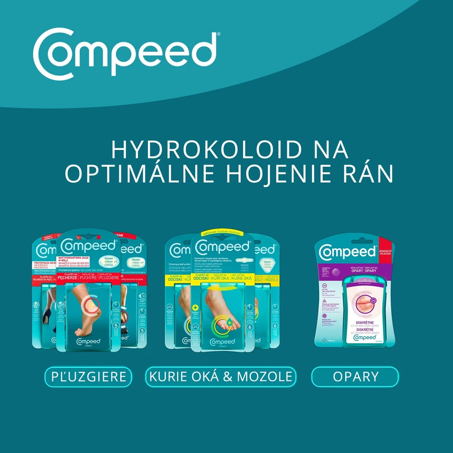 Compeed hielblaarpleister 5 stuks