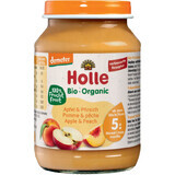 Holle Organic Pêches et pommes 190 g