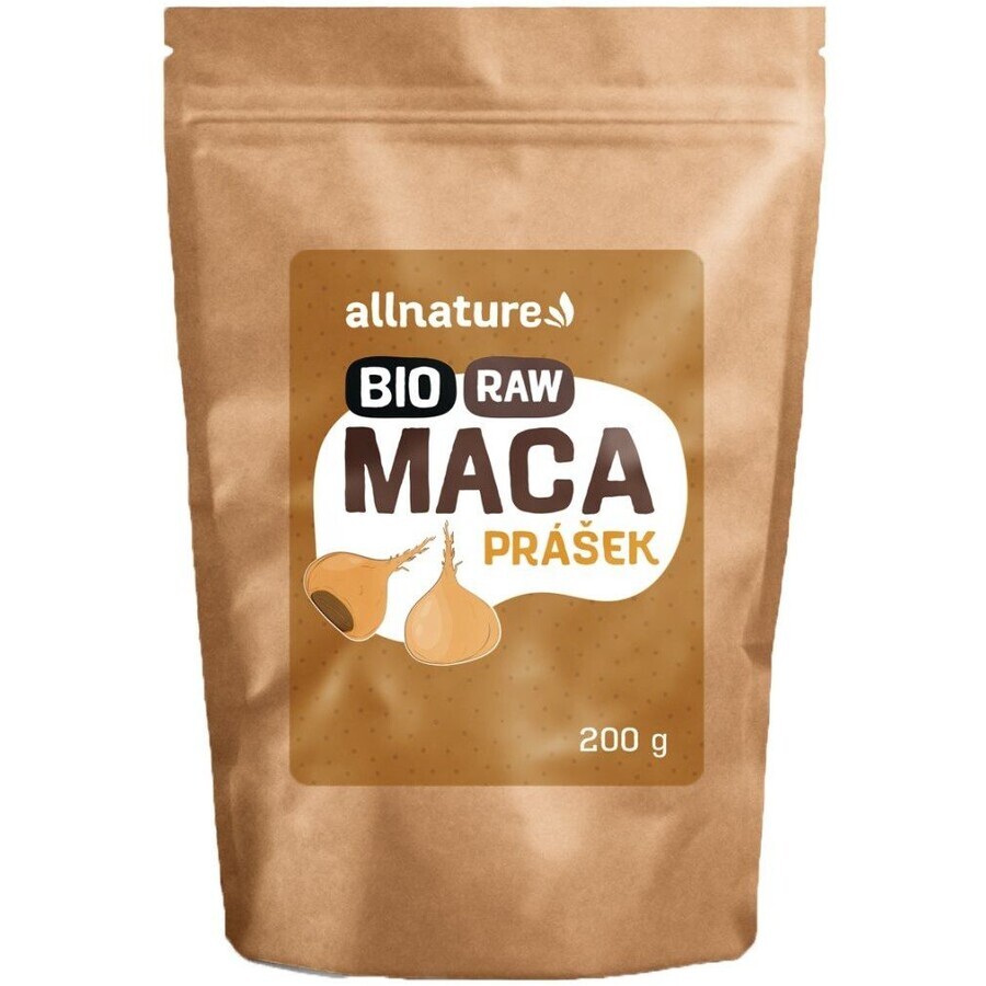 Allnature Maca en polvo BIO RAW 200 g