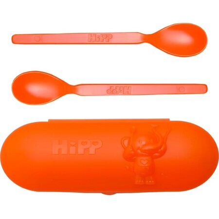 Set di cucchiai HiPP arancione 3 pezzi