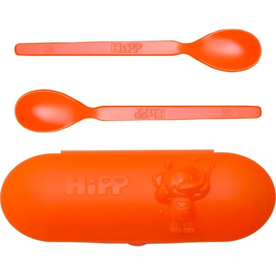 Set di cucchiai HiPP arancione 3 pezzi