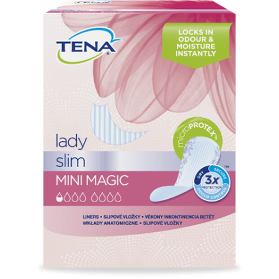 Tena lady slim MINI MINI MAGIC absorberende pads 34st