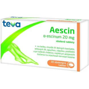 Aescin antiinflamatorio 30 comprimidos, Teva