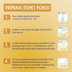 Porridge di semolino di latte Sunar per un buon sonno notturno cannella, mela 210 g