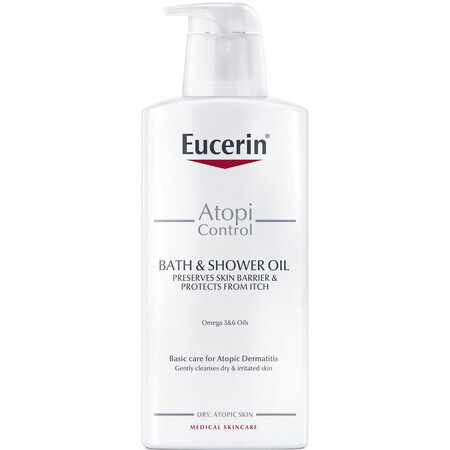 Eucerin AtopiControl doucheolie voor droge huid 400 ml