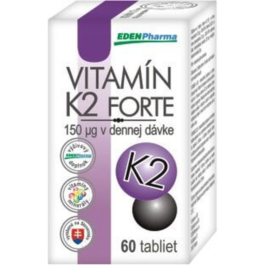 EdenPharma VITAMIN K2 Forte 60 tbl 60 tablets