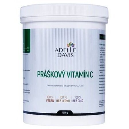 Adelle Davis Vitamina C in polvere 1000 g