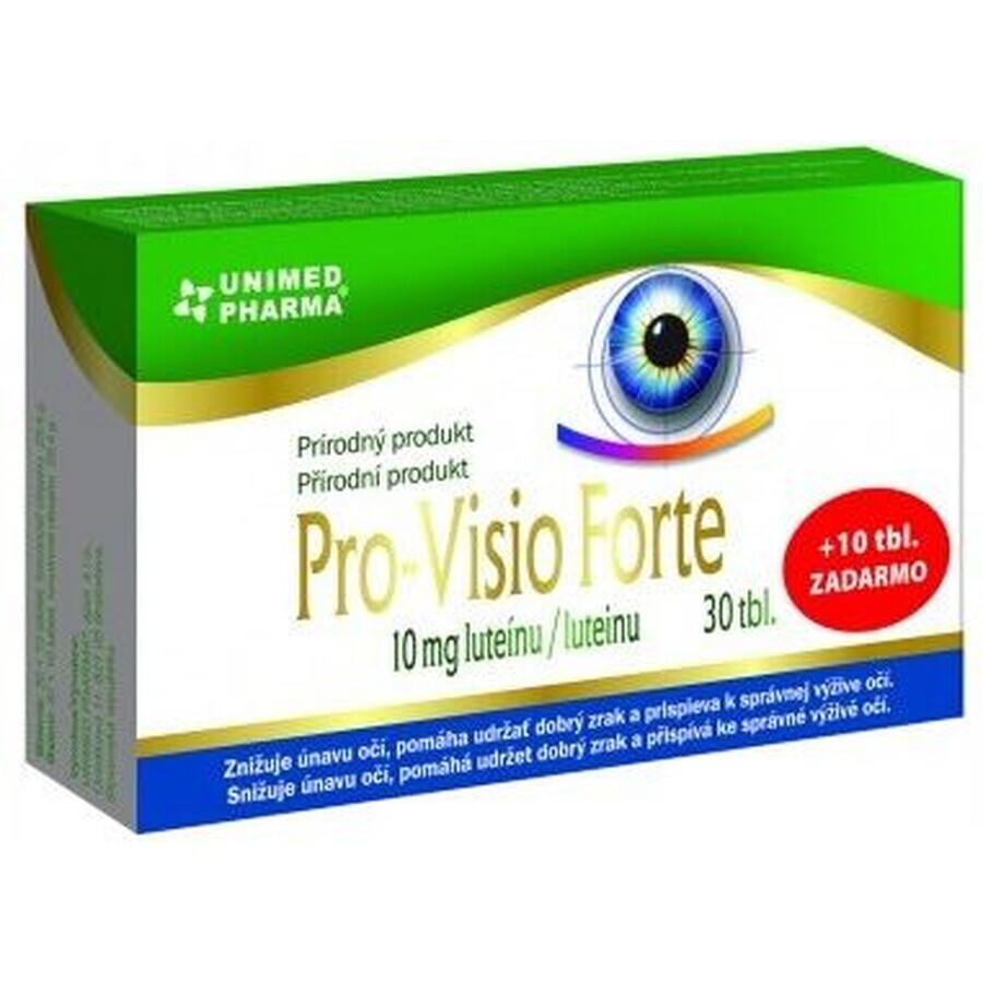 Unimed Pharma Pro-Visio Forte 40 tablets