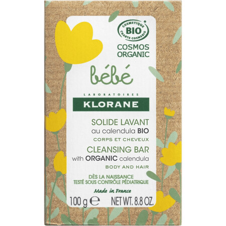 Klorane Sapone delicato alla calendula biologica 100 g