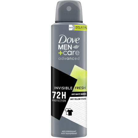 Dove Men+Care Advanced Invisible Fresh Antiperspirant Spray 150 ml