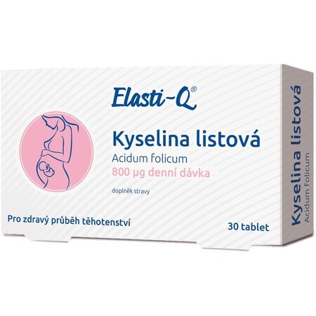 Elasti-Q Foliumzuur 800 μg, 30 tabletten