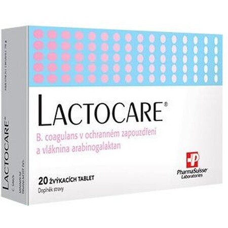 PharmaSuisse Lactocare comprimidos masticables 20 uds.