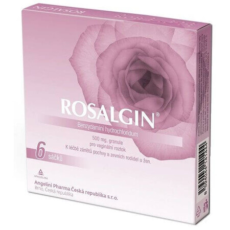 Rosalgin granules for vaginal solution 6 x 500 mg