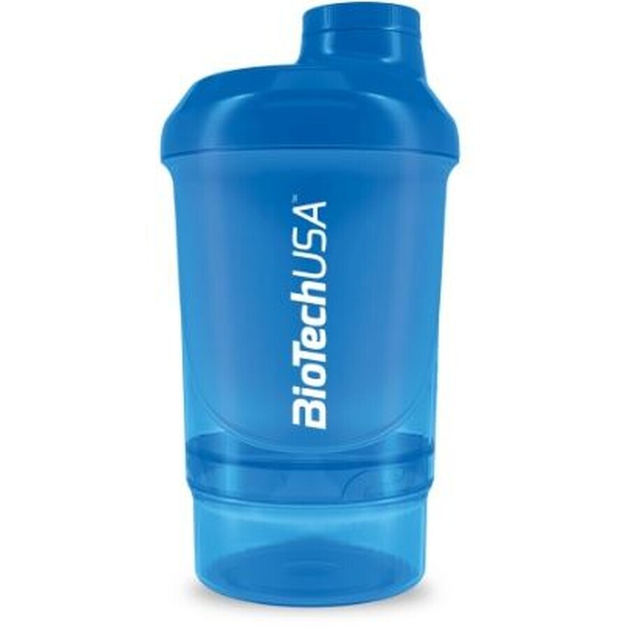 BiotechUSA SHAKER NANO bleu 300 ml + 150 ml