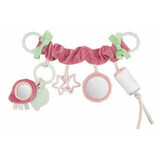 Canpol babies Hanging toy for pram/ car seat Pastel friends pink