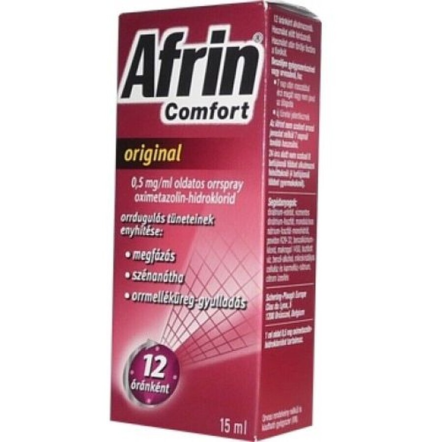 Afrin 0,5 mg/ml nasal spray 15 ml