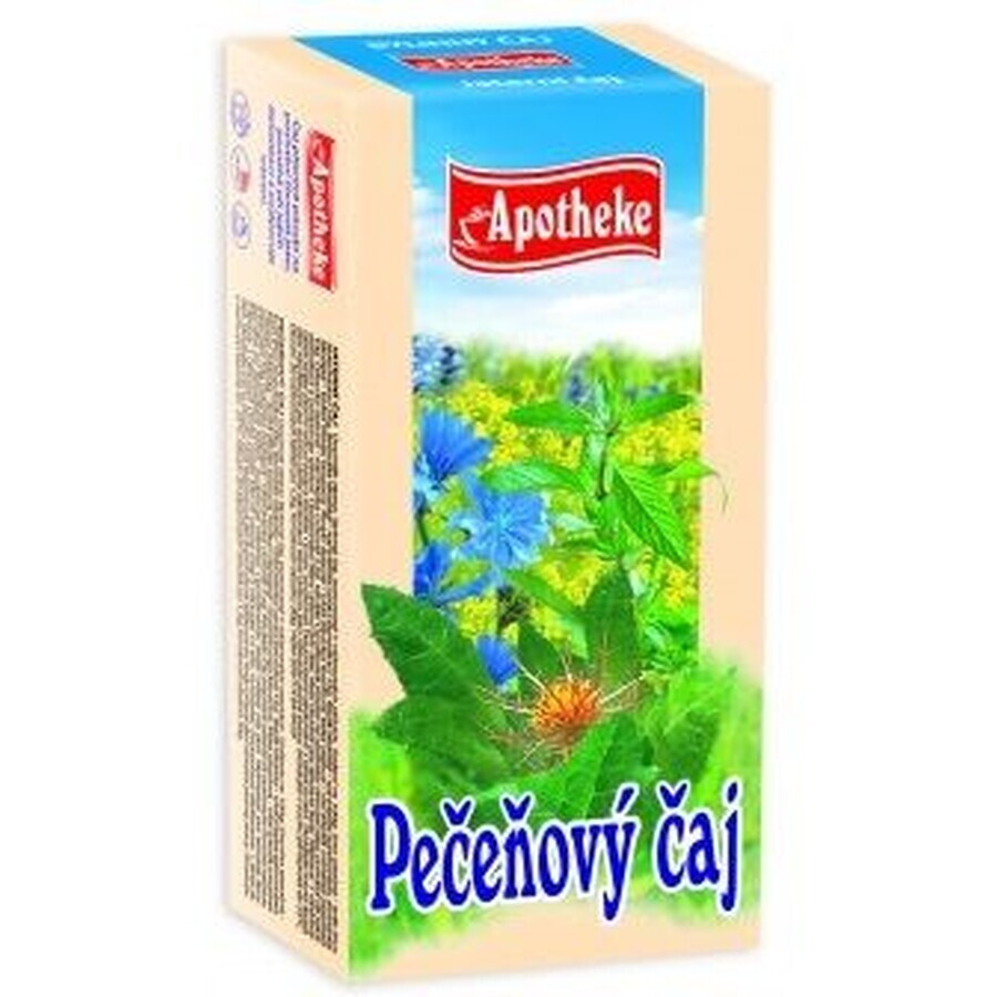 Apotheke Té de hígado con pajita, 20 x 1,5 g