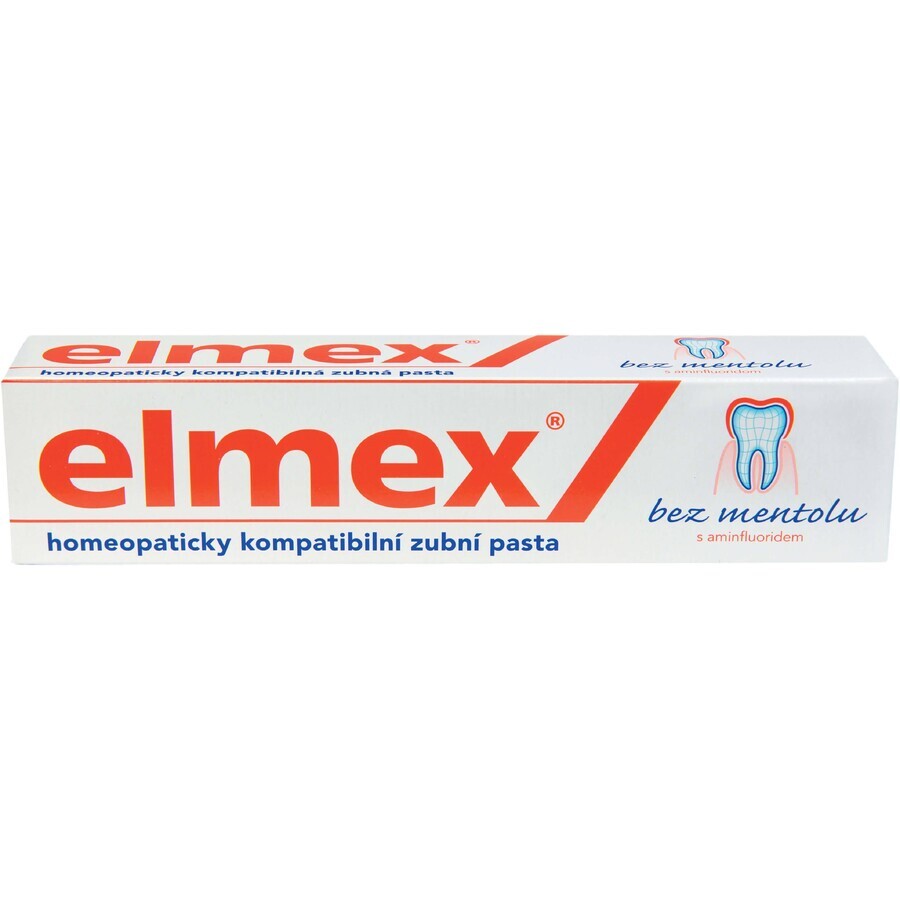 Elmex Mentholfreie Zahnpasta 75 ml