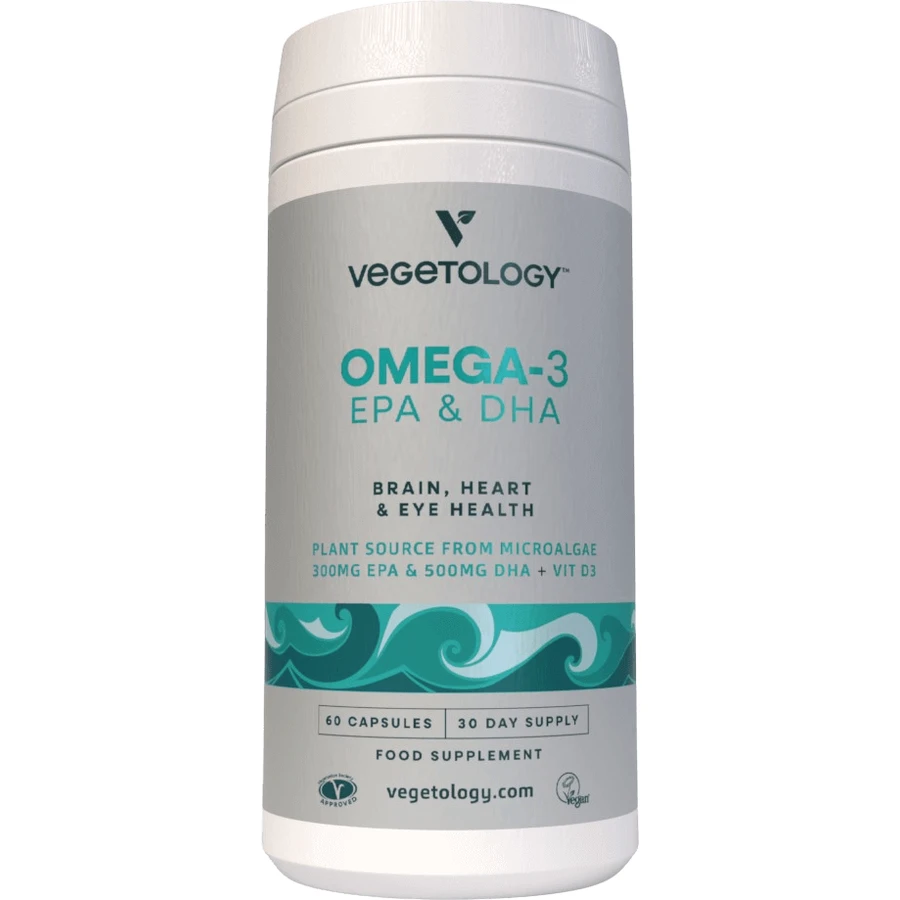 Vegetology Omega-3 - EPA și DHA + vitamina D3 60 capsule