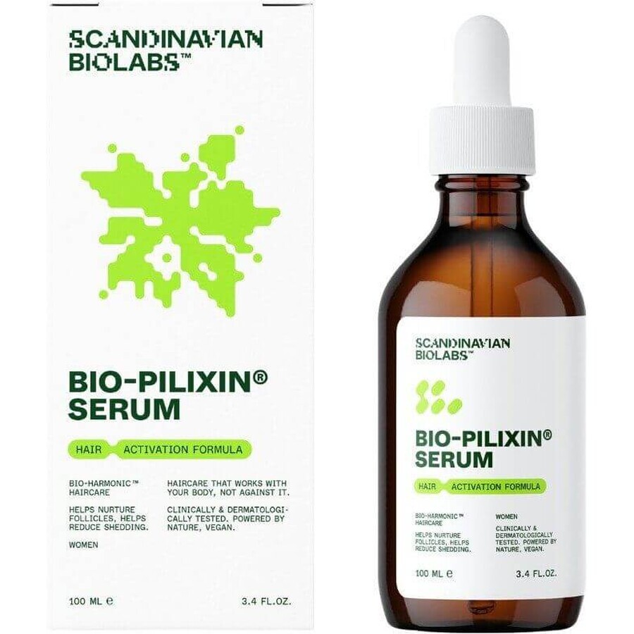 Scandinavian Biolabs® Bio-Pilixin® Suero activador para frenar la caída del cabello y favorecer su crecimiento para mujeres 100 ml