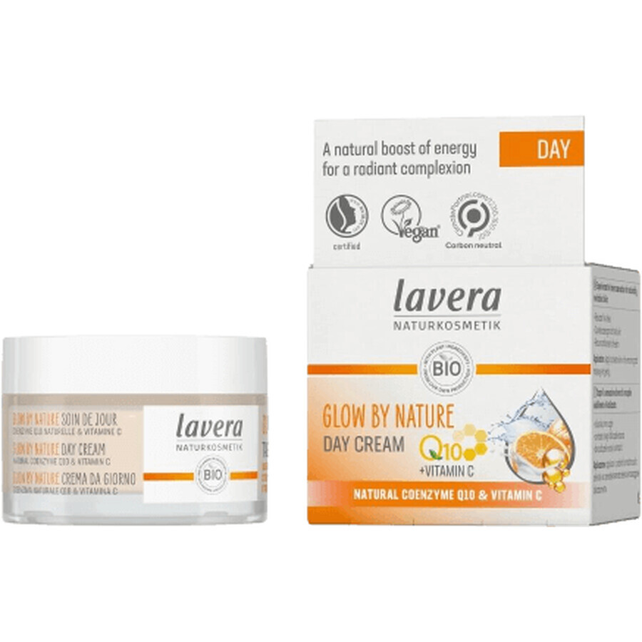 Lavera Glow by Nature Day Cream with Q10 and Vit C 50 ml