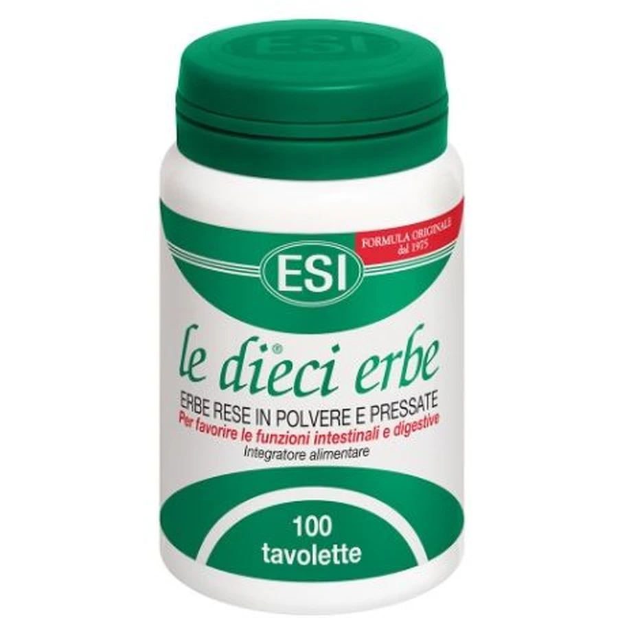 Esi 10 Hierbas 100 comprimidos