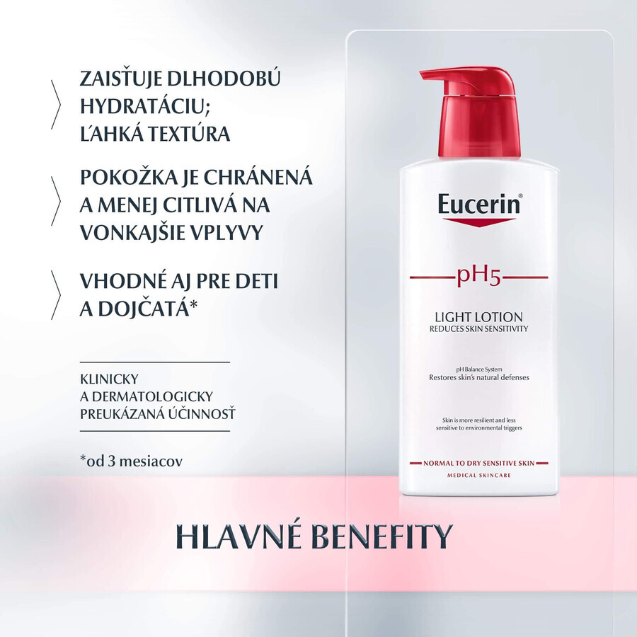 Eucerin pH5 Body Lotion - lichte textuur 400 ml