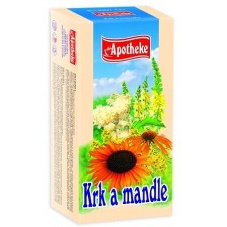 Apotheke Keel- en amandelthee 20 x 1,5 g