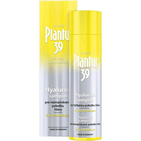 Plantur 39 Șampon anti-pierdere Hyaluron pentru scalp uscat și cu mâncărimi 250 ml