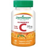 Jamieson Vitamine C Gummies Gelatine met sinaasappelsmaak 60 stuks