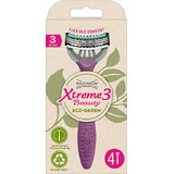 Wilkinson Sword Xtreme3 beauty ECO Green rasoio monouso 4 pezzi