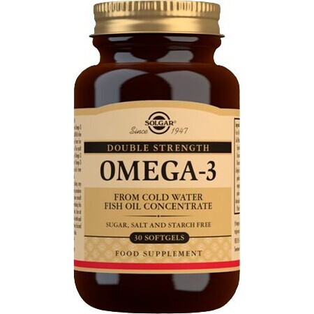 Solgar Omega 3 Double Strength 30 comprimés