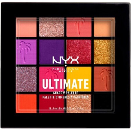 NYX Professional Makeup Ultimative Schattenpalette 16 Lidschatten - Festival 13,28 g