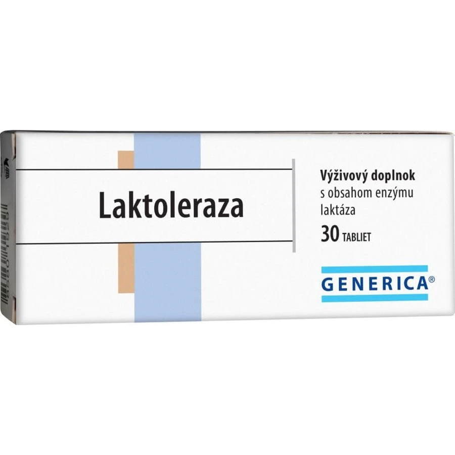 Generica Lactolerase bevat enzym 30 tabletten