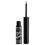 NYX Professional Makeup Epic Wear Epic Wear Semi-permanenter flüssiger Eyeliner Lang haftender Eyeliner - Farbton Schwarz 3,5 ml